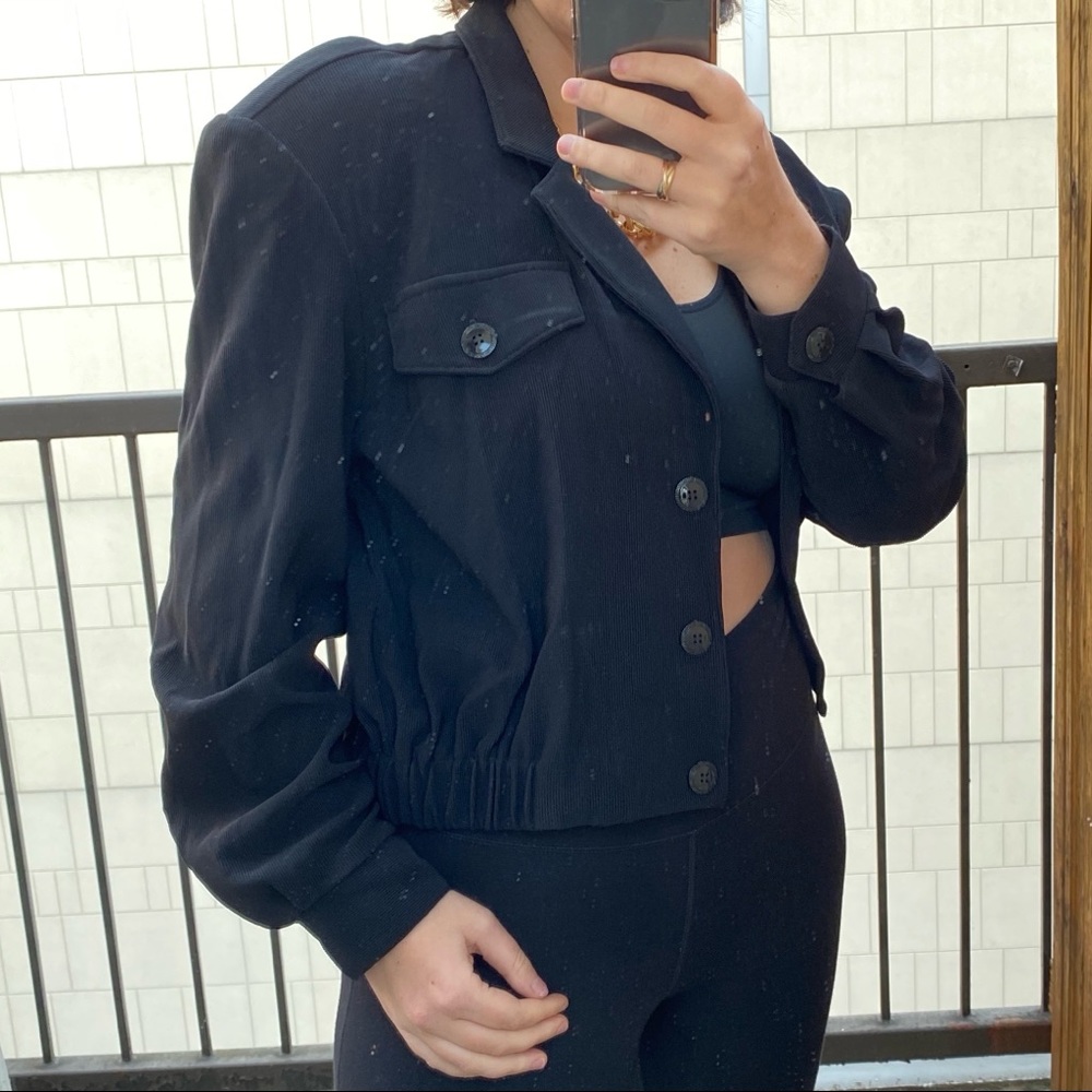 NWT VINTAGE Lightweight Ribbed Jacket XS-M - Picture 6 of 6